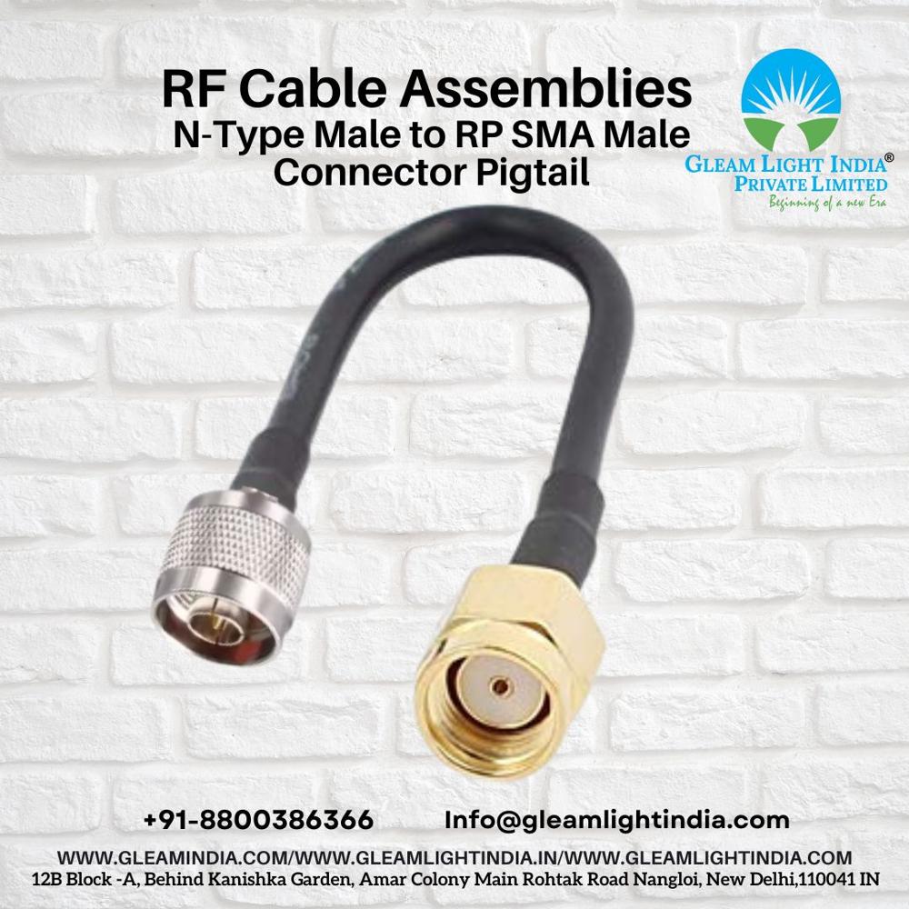 N-Type Male to RP SMA Male Connector Pigtail