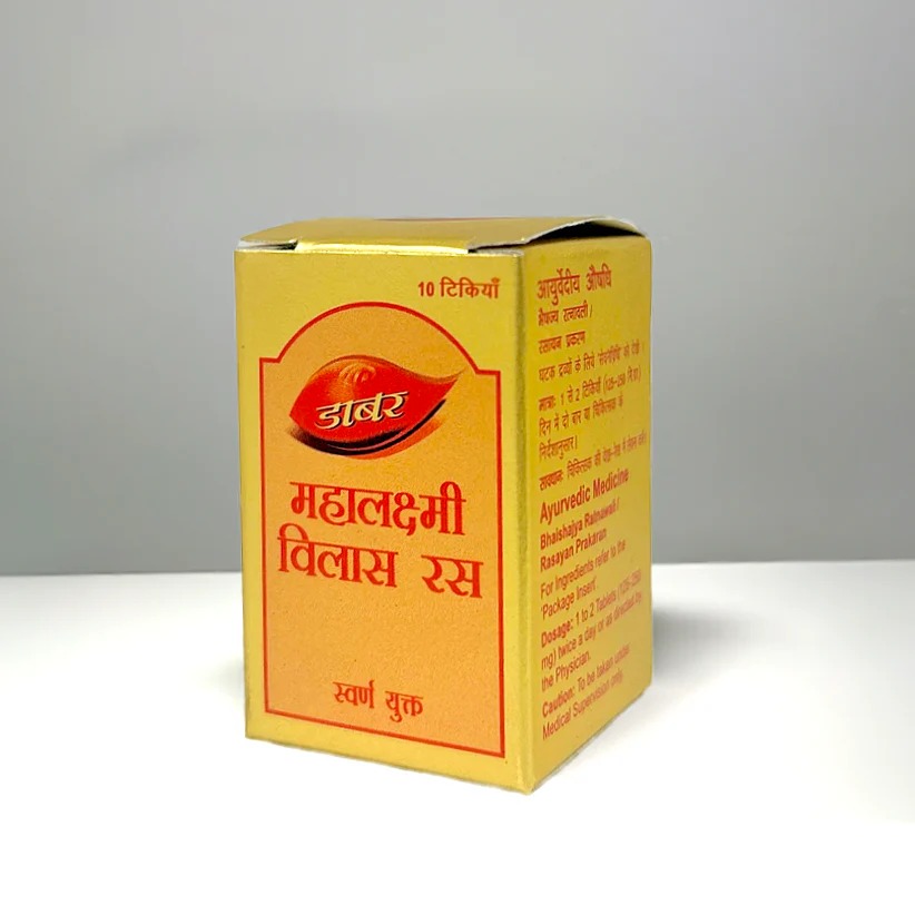 Dabur Mahalaxmi Vilas Ras Gold 10 Tablets