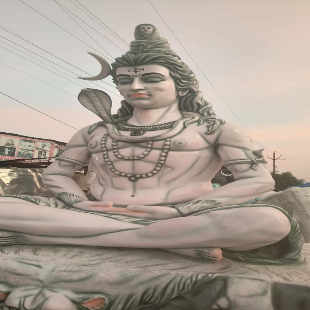 Fiber Shivaji Statue - Color: Multi