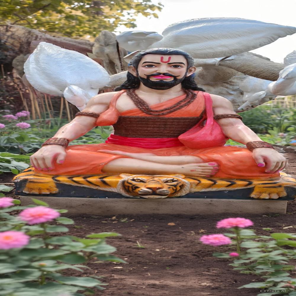 Machander Nath Murti Statue - Color: Multi