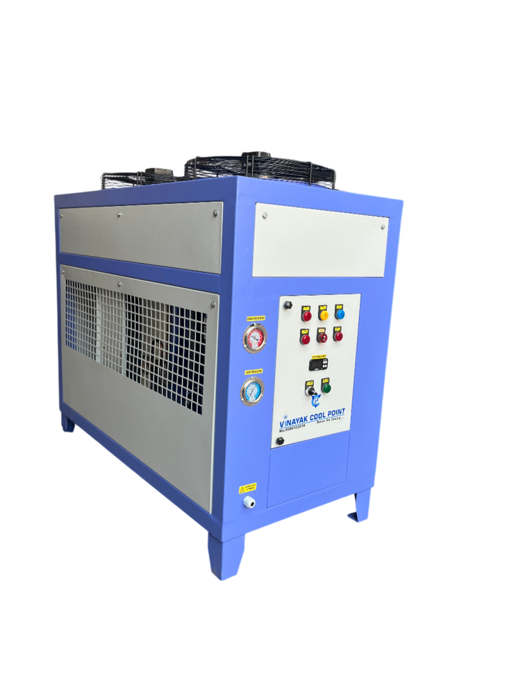 Oil Chiller 5 Tr - Color: Blue