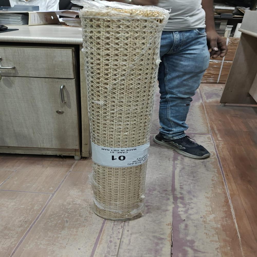 Diamond Open weave Contemporary Rattan Cane Design Sheets - Crafted Aesthetic