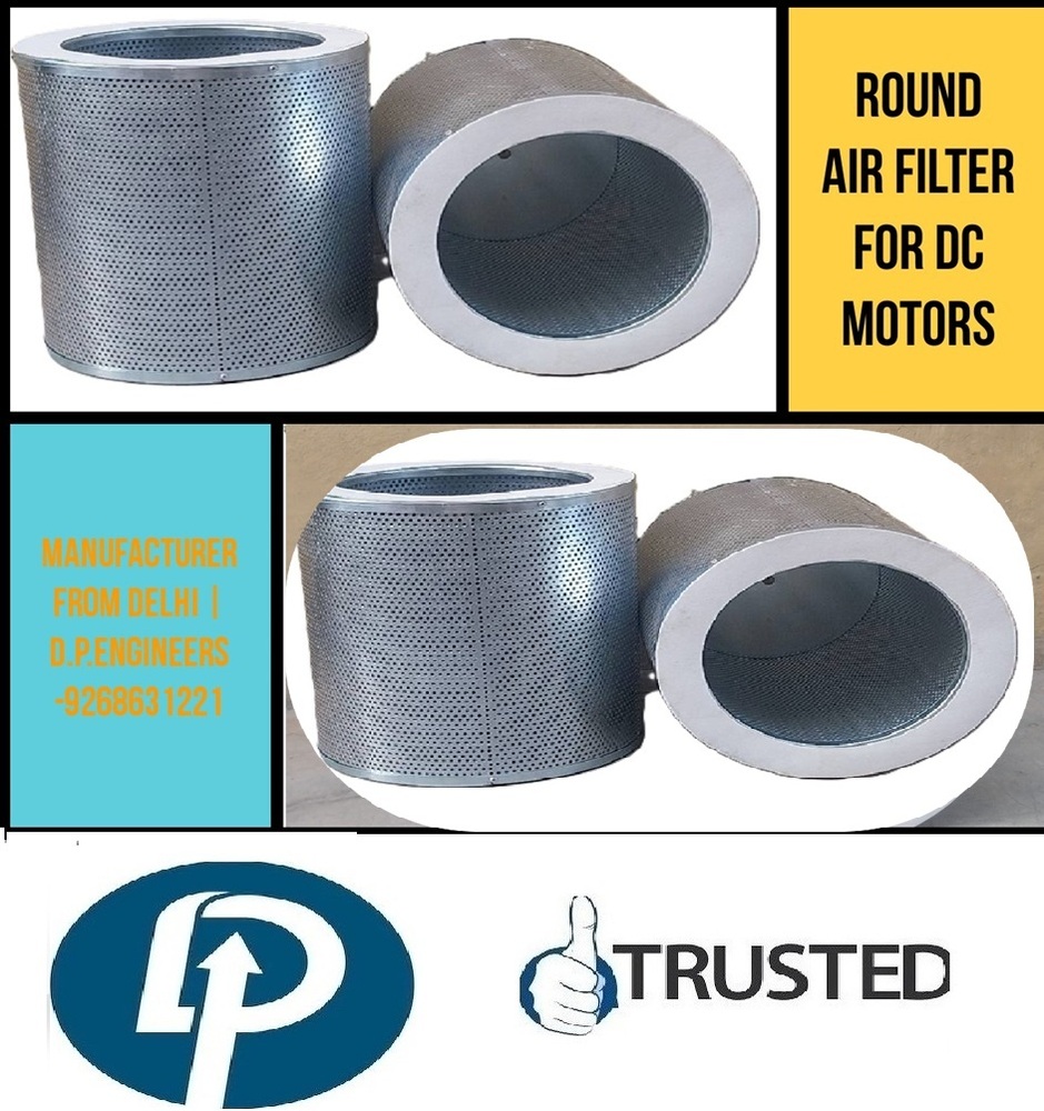 Round Air Filter - For DC Motors For Group Industrial Area Wazirpur