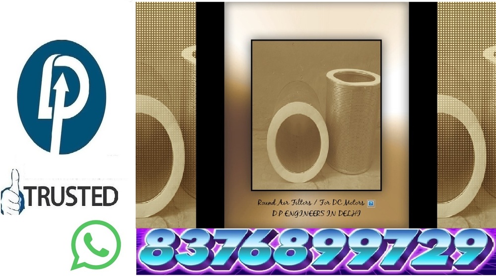 Round Air Filter - For DC Motors For Group Industrial Area Wazirpur