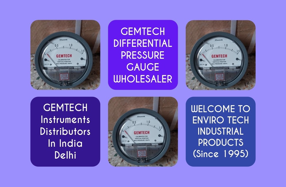 GEMTECH DESH KA NUMBER ONE DIFFERENTIAL PRESSURE GAUGE