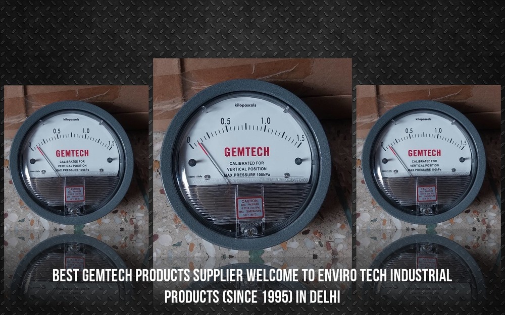 GEMTECH DESH KA NUMBER ONE DIFFERENTIAL PRESSURE GAUGE
