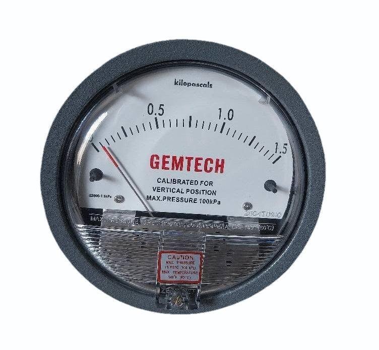 GEMTECH DIFFERENTIAL PRESSURE GAUGE In Basai Industrial Area Gurgaon