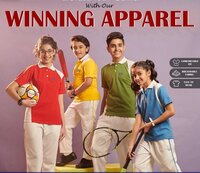 Kids Sports Uniform - Collar Type: V Neck