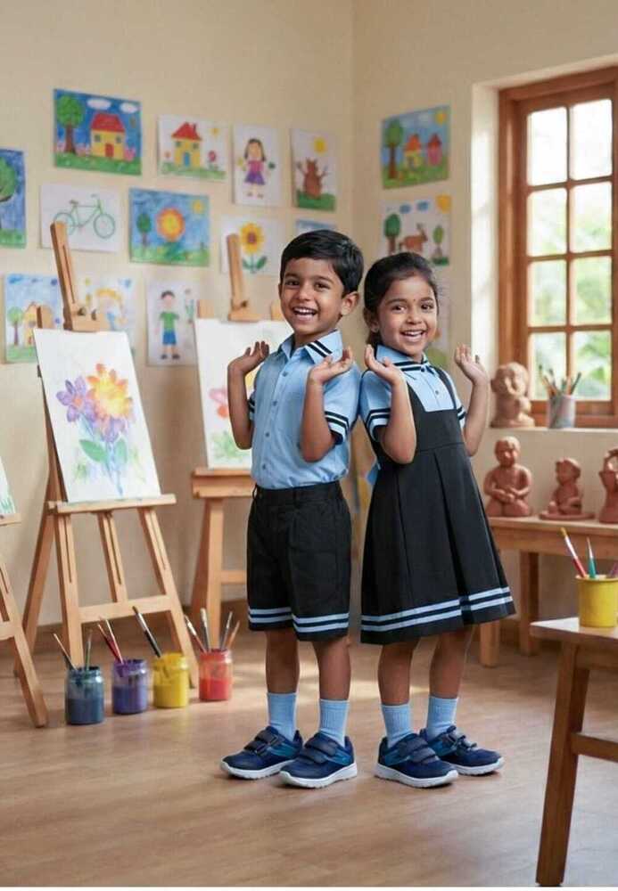 Kids Play School  Uniform - Color: Different Available