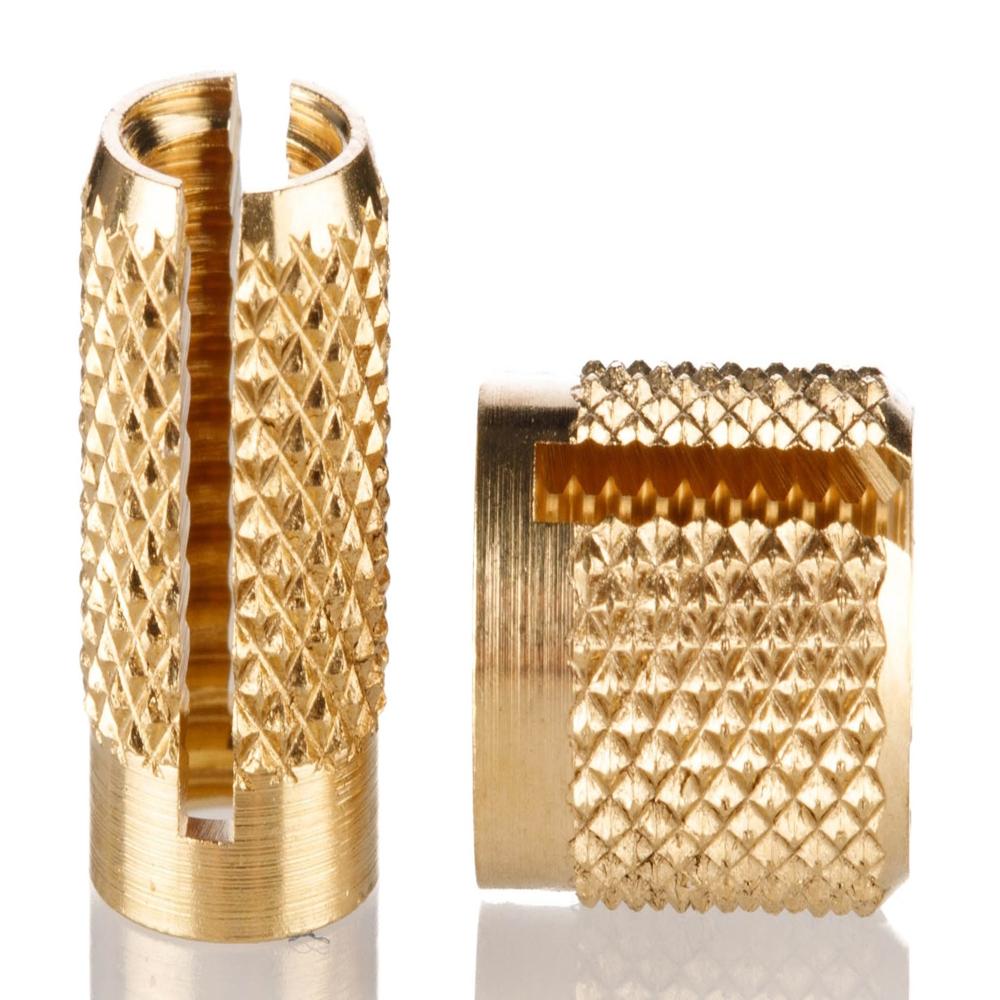 Brass Molding Inserts - Diameter: 8 Millimeter (Mm)
