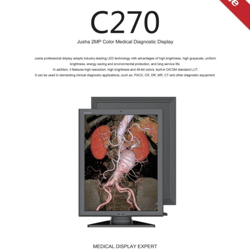 JUSHA Color Display / Monitor for CT Scan And MRI Machine