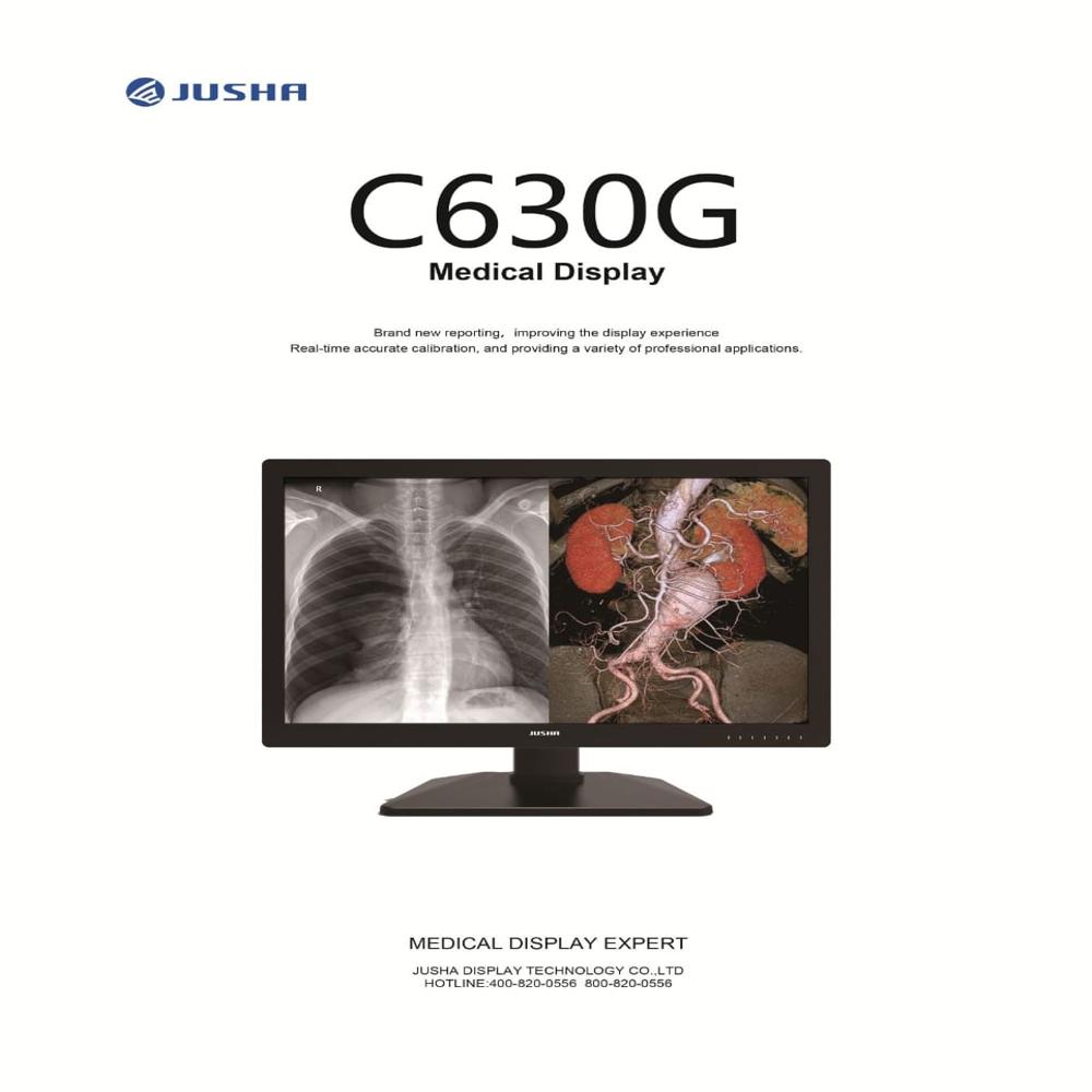 Jusha Hd Color Display / Monitor For Ct Scan And Mri Machine - Color: Black