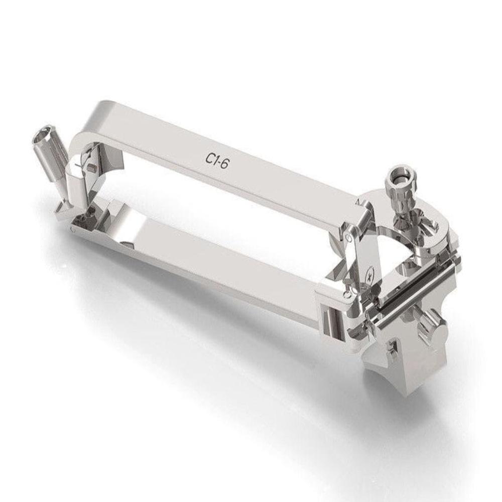 Reusabe Biopsy Guide Of Convex Probe Of Ultrasound Color Doppler Machine - Color: Silver