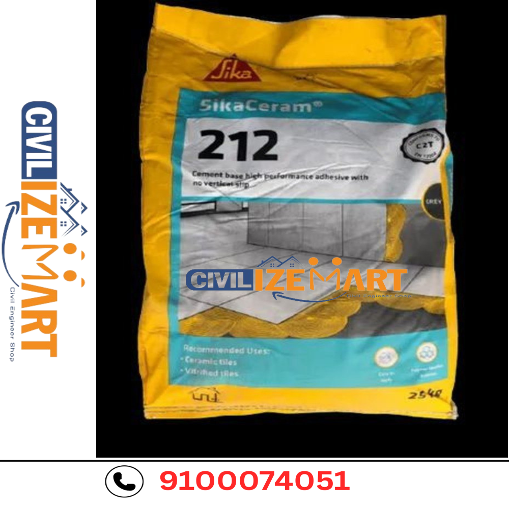 SIAKCERAM-212 NON-SLIP WATERPROOF TILE ADHESIVE