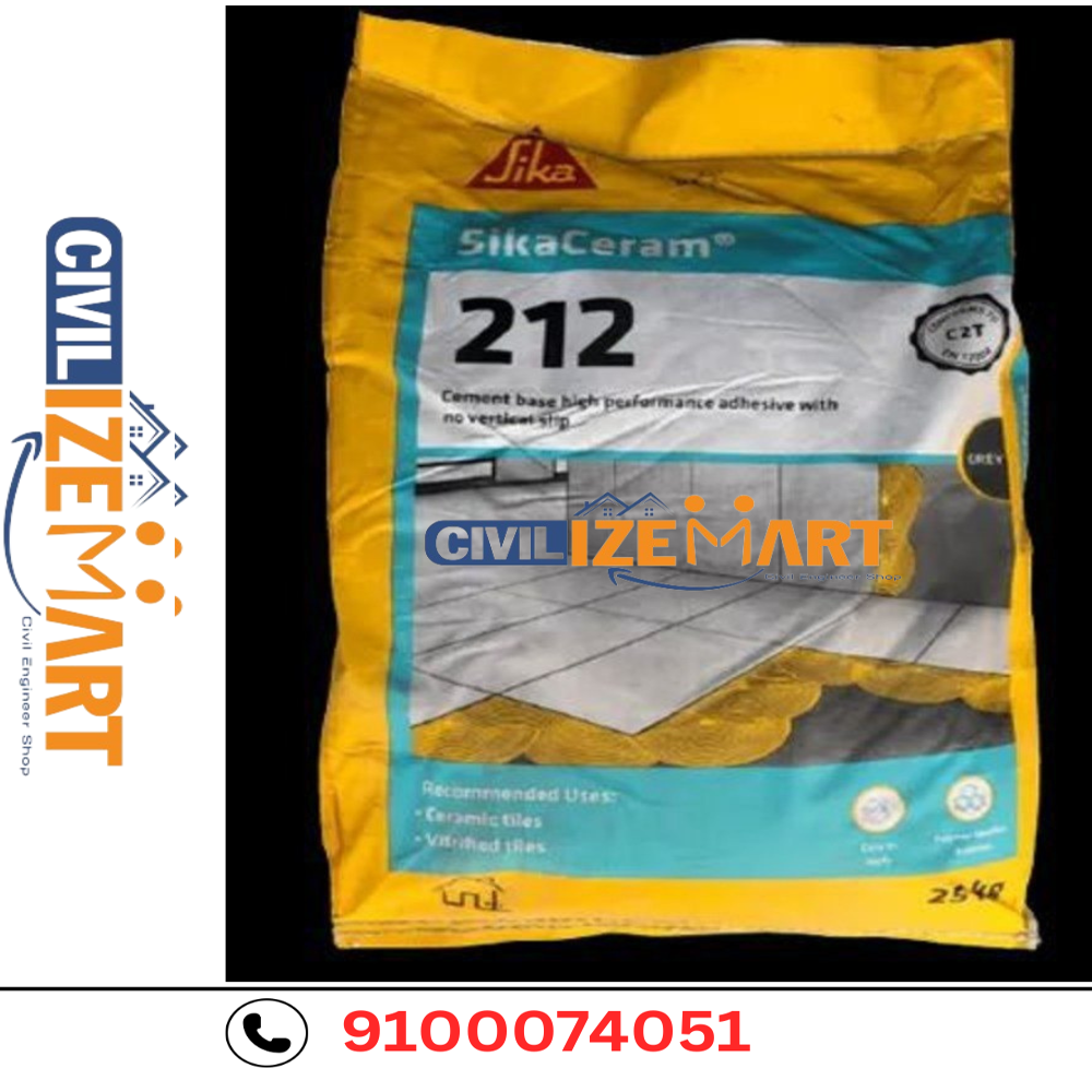 SIAKCERAM-212 NON-SLIP WATERPROOF TILE ADHESIVE
