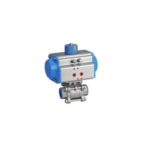 Electric Actuator Ball Valve - Finish: Polished