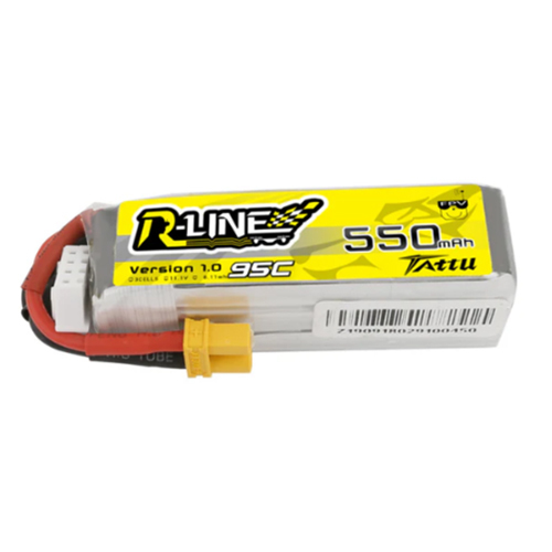 Tattu R-Line 550mAh 3S 95C LiPo Battery