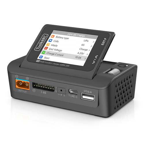 ToolkitRC M9 600W 20A 1-8S Multi-Function DC FPV Smart Balance Charger