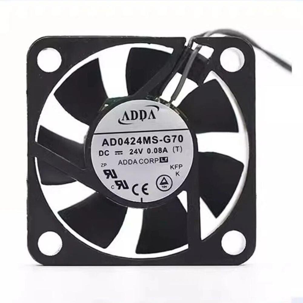 ADDA AD0424MS-G70 4010mm 24V DC 0.08A 4CM 2-Wire Inverter Industrial Axial Cooling Fan