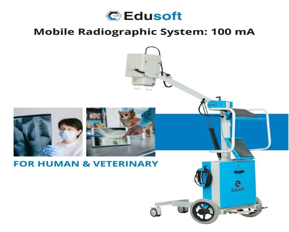 Edusoft Trimax X-Ray Cr And Dr System - Color: White