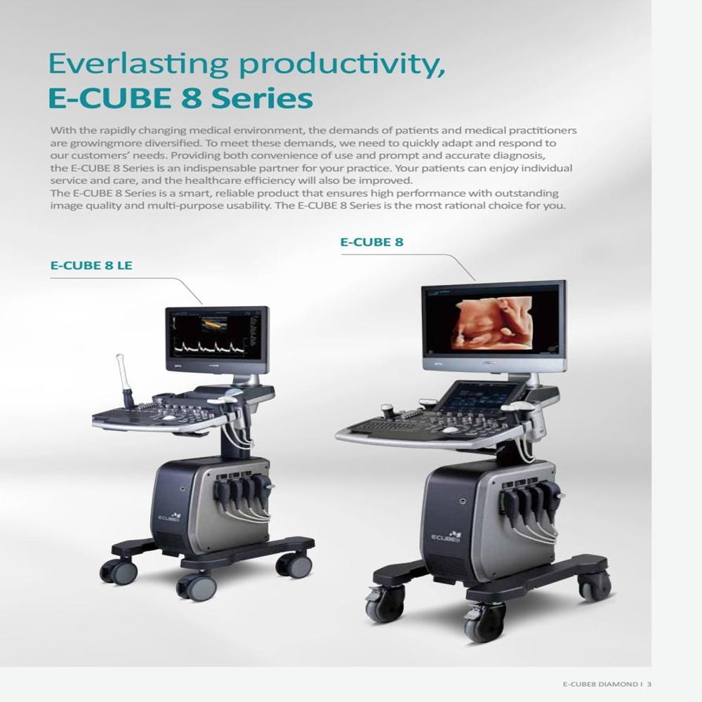 Alpinion Ultrasound Color Doppler Machine - Color Code: Gray