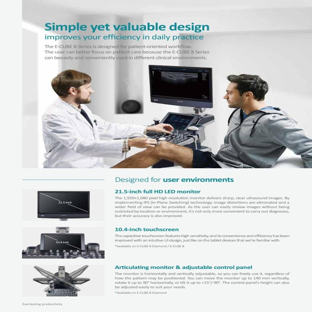 Alpinion Ultrasound Color Doppler Machine