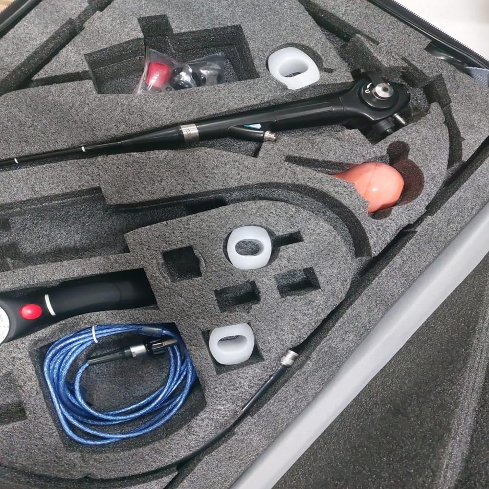 Portable Video Broncho Scope - Color: Black