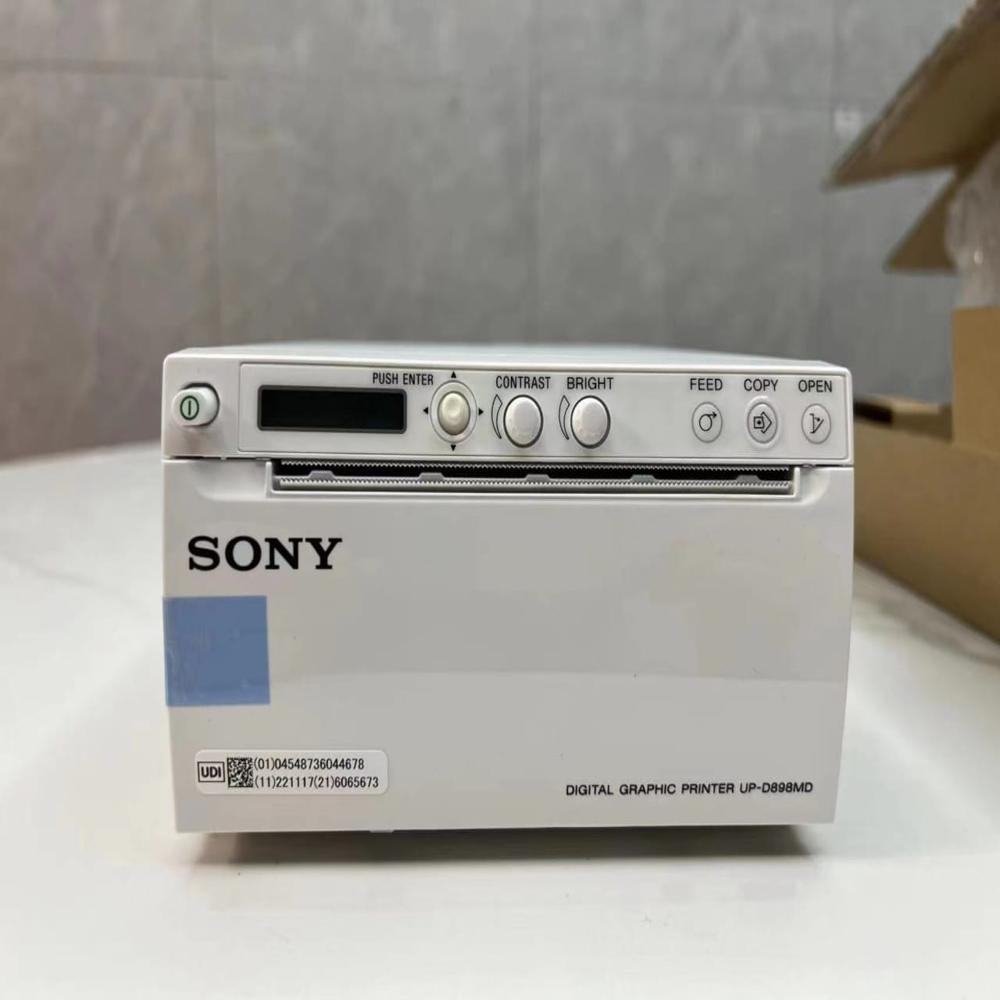 So Ny Digital Video B/w Thermal Printer For Ultrasound - Color: White