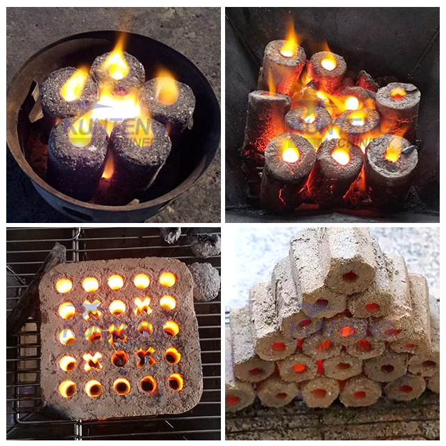 Barbecue Charcoal Punching Press Machine