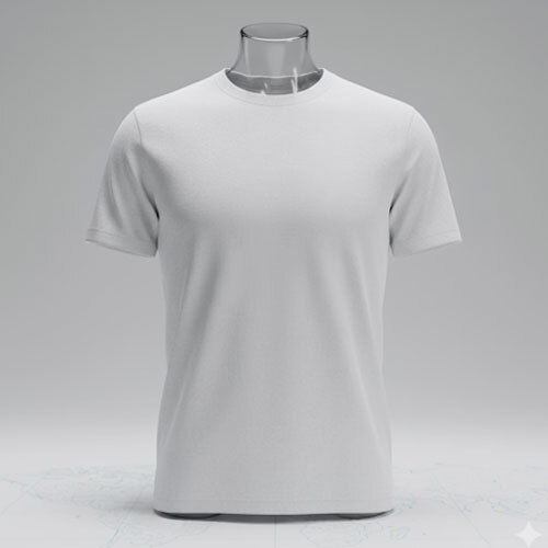 Mens Plain Tshirt - Color: White