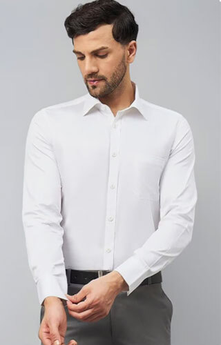 Woven Shirt - Color: White