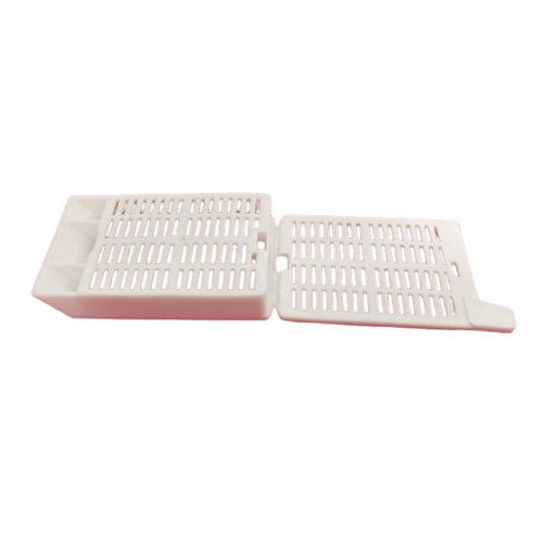 Tissue Embedded Cassette - Color: White