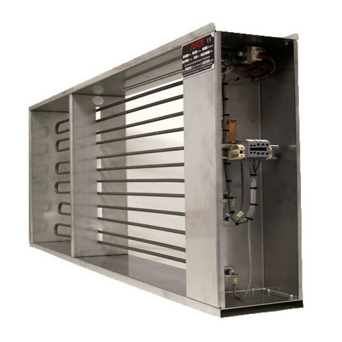 Industrial Air Heater - Color: Silver