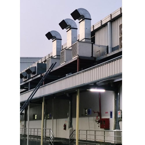 Evaporative Cooling System - Color: Silver