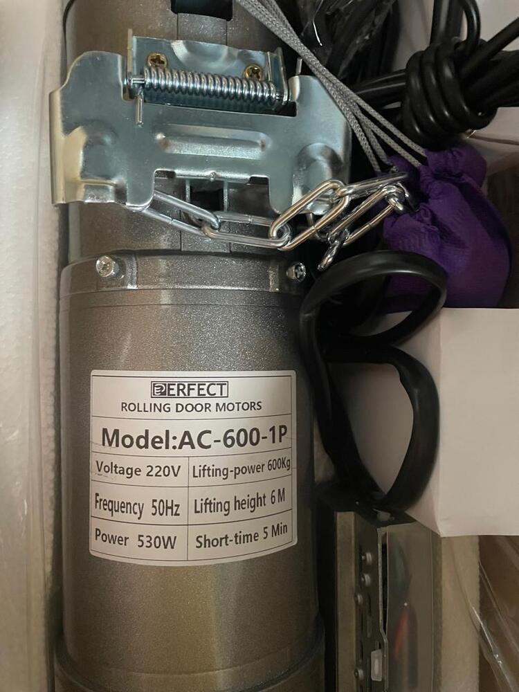 Perfect Ac-1000-1P Rolling Shutter Motor - Color: Silver