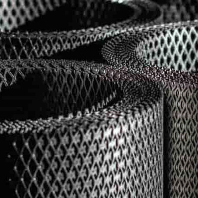 Expanded Metal Mesh - Dimensions: 3 A 100 Millimeter (Mm)
