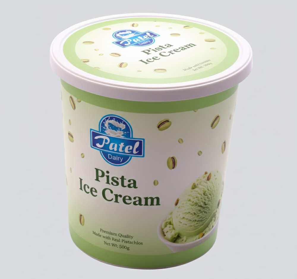 1000ml round containers press type