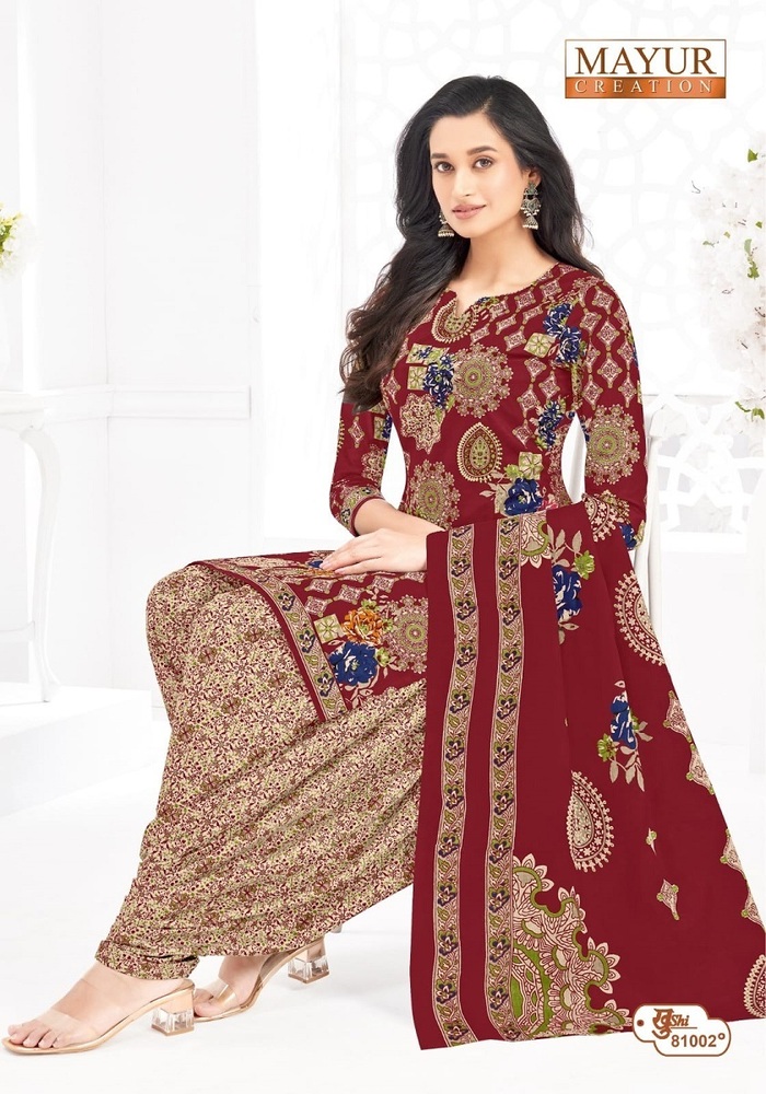 Mayur Khushi Vol-81  Dress Material