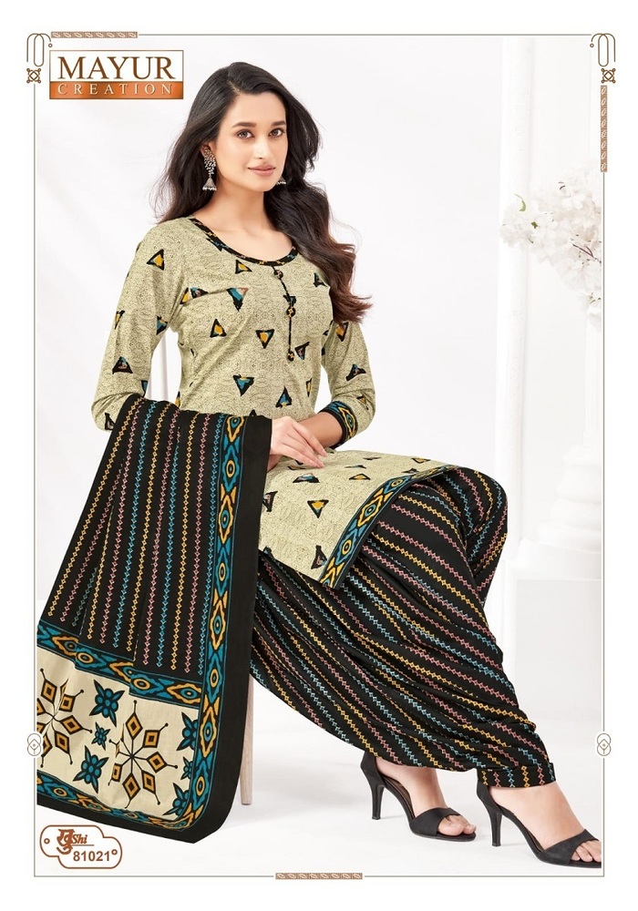 Mayur Khushi Vol-81  Dress Material