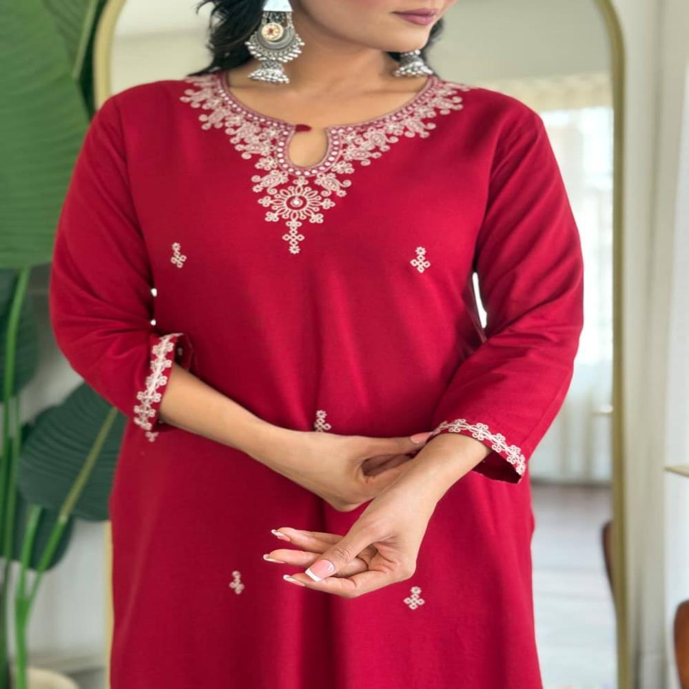 Designer Straight Kurti