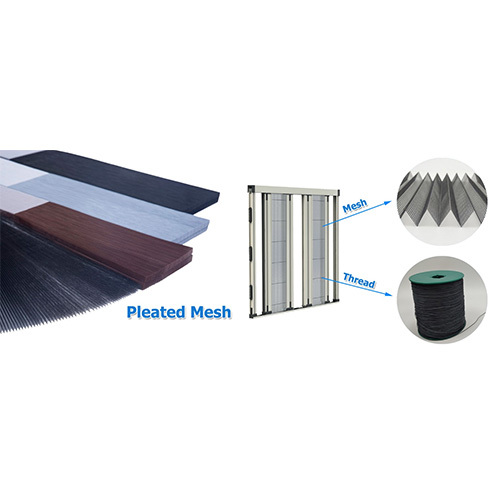 Fibre Glass Pleated Mosquito Mesh