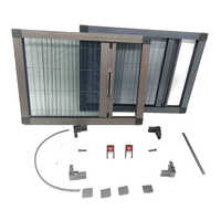 Complete Mosquito Window Accessories - Color: Grey