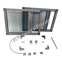 Complete Mosquito Window Accessories - Color: Grey