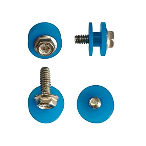 M5 X14 Ss Screws Invisible Grille Double Blue Nylon Pad - Gross Weight: Differ As Per Size Kilograms
