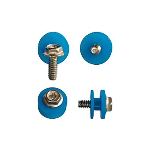 M5 X14 SS Screws with Blue Nylon Pads
