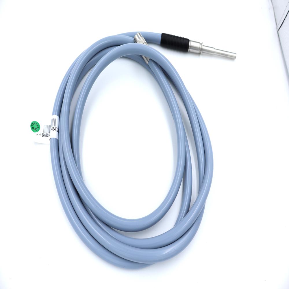 Laparoscopic Fiber Optic Cable For Light Source Comfortable 4.8Mm, 2.3Mtr - Feature: Slim Diameter (4.8 Mm)