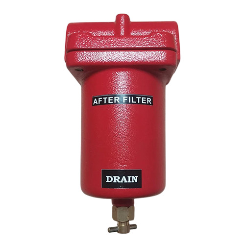 Ms Air Compressor Drain After Filter - Color: Red