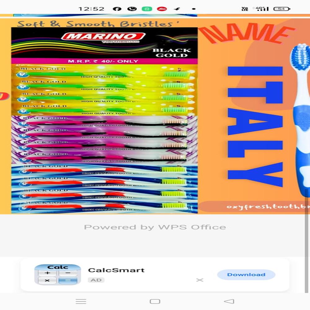 Marino toothbrush manufacturers 