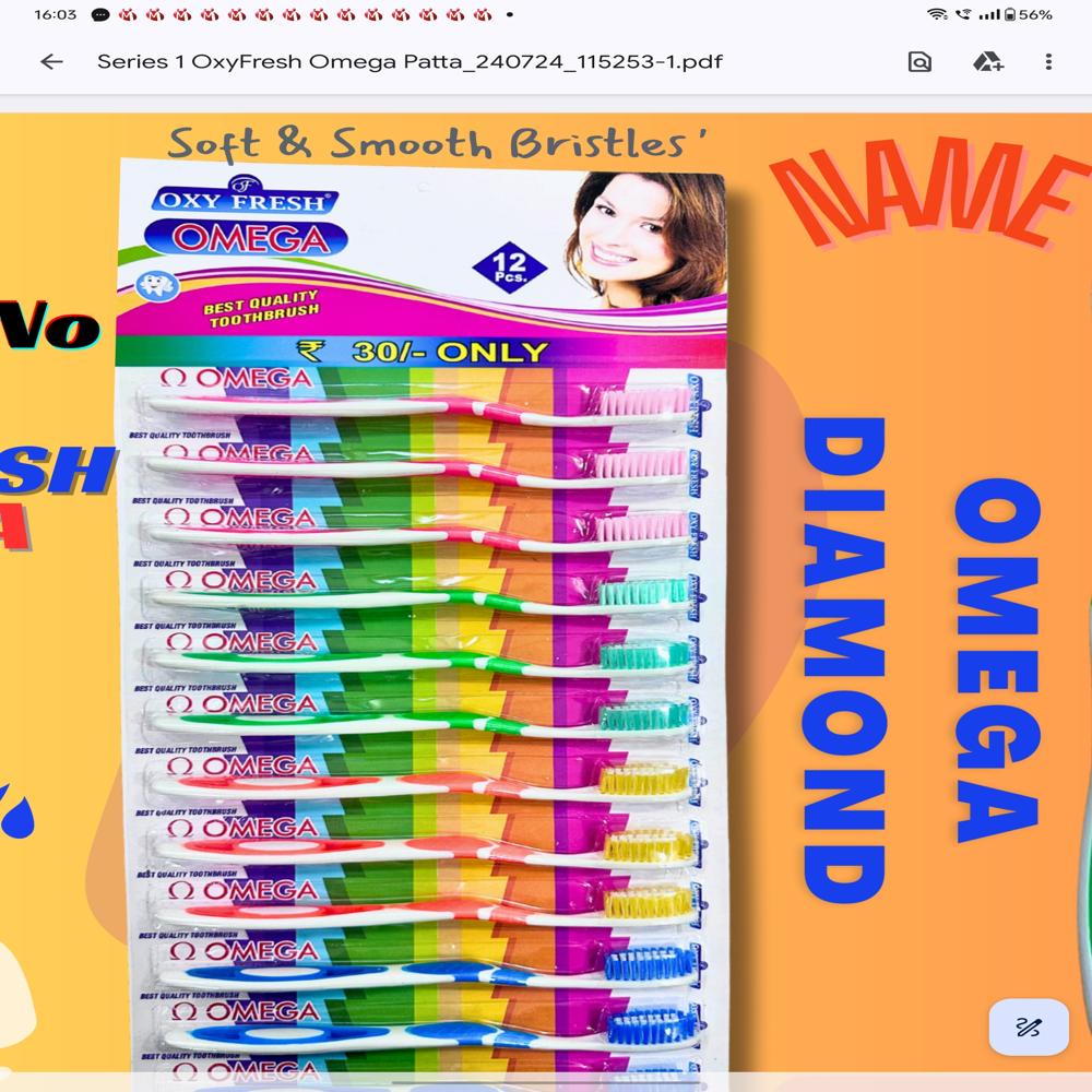 Oxy fresh toothbrush  