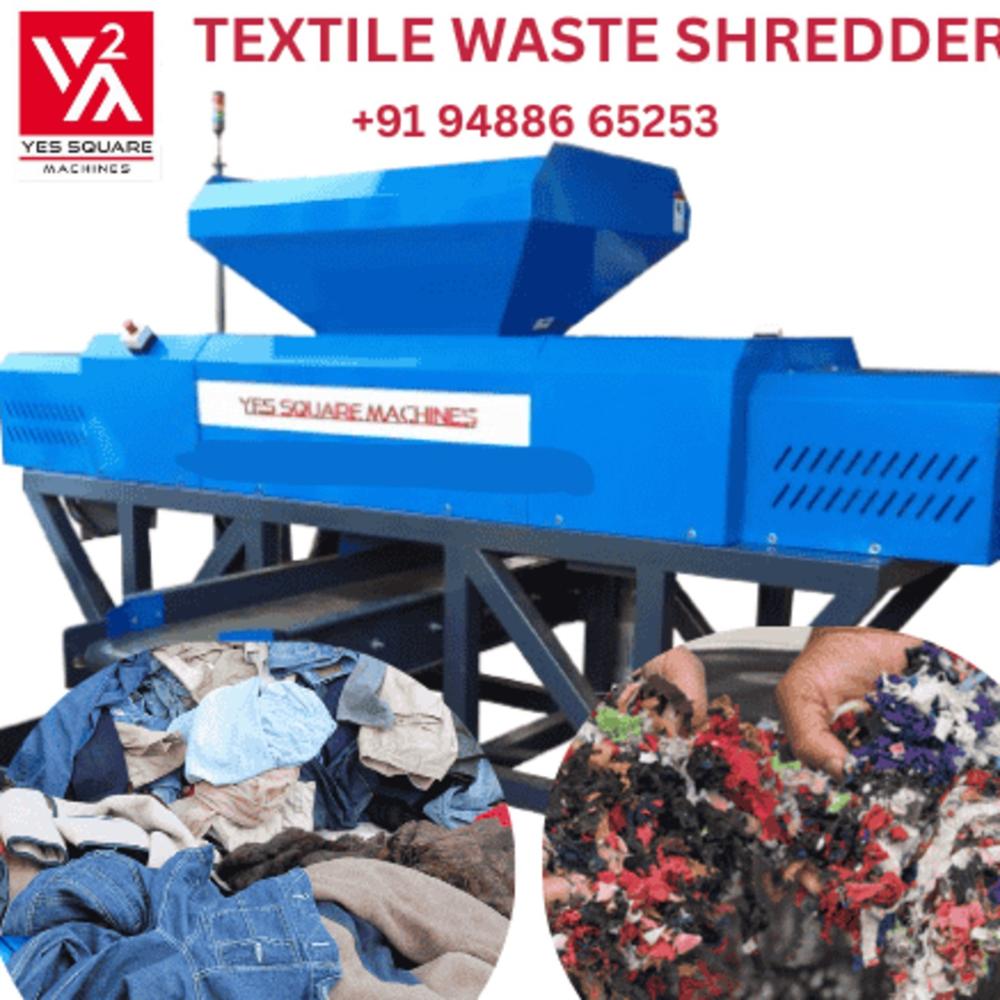 TEXTILE WASTE SHREDDER | DUAL SHAFT SHREDDER